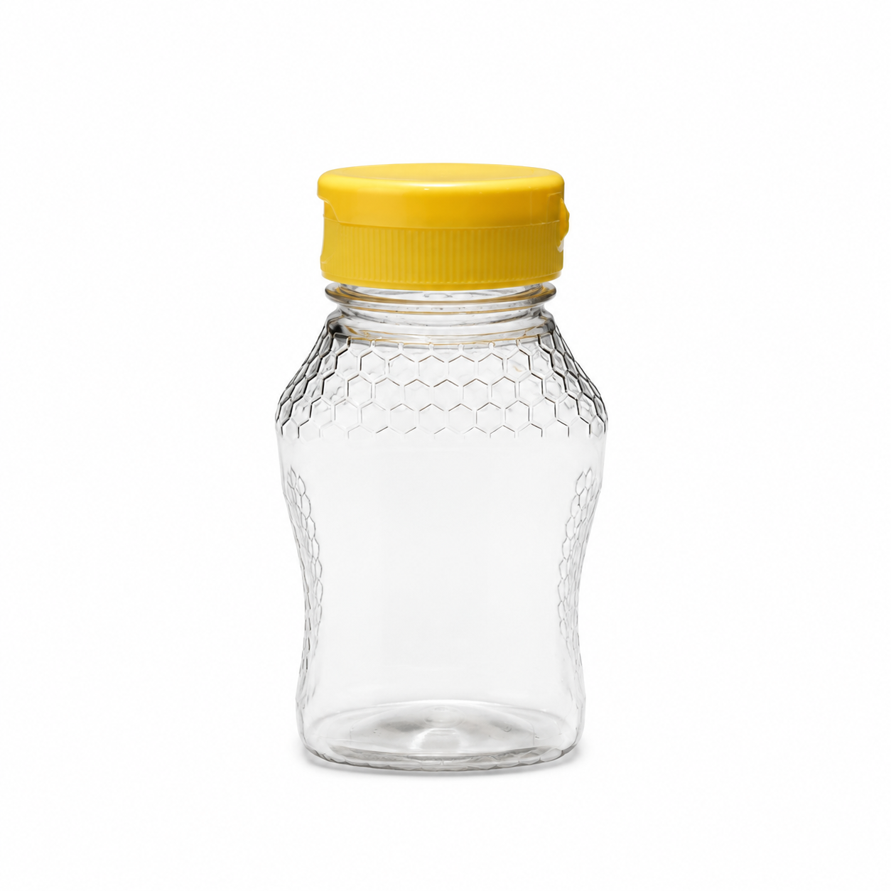 Plastic Honey Bottles | Embossed Pattern, 8oz., 1 lb., 2 lb., & 3 lb.