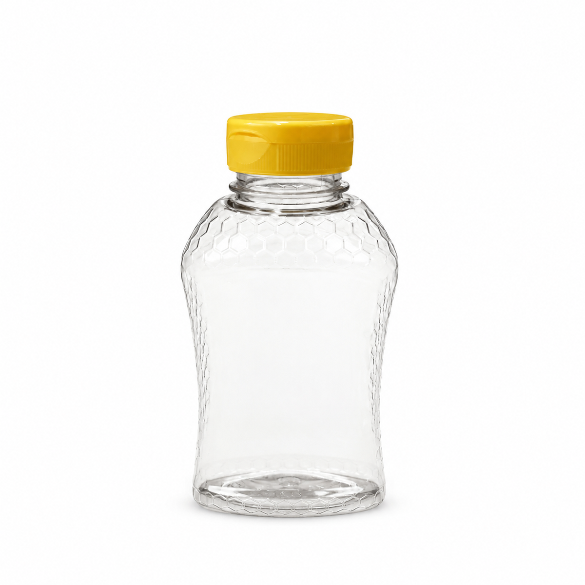 Plastic Honey Bottles | Embossed Pattern, 8oz., 1 lb., 2 lb., & 3 lb.